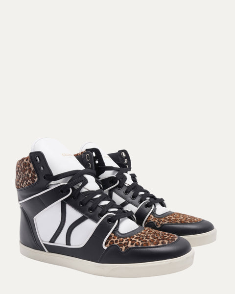 Celine Animal Print Break High Top Sneaker – Justin Reed