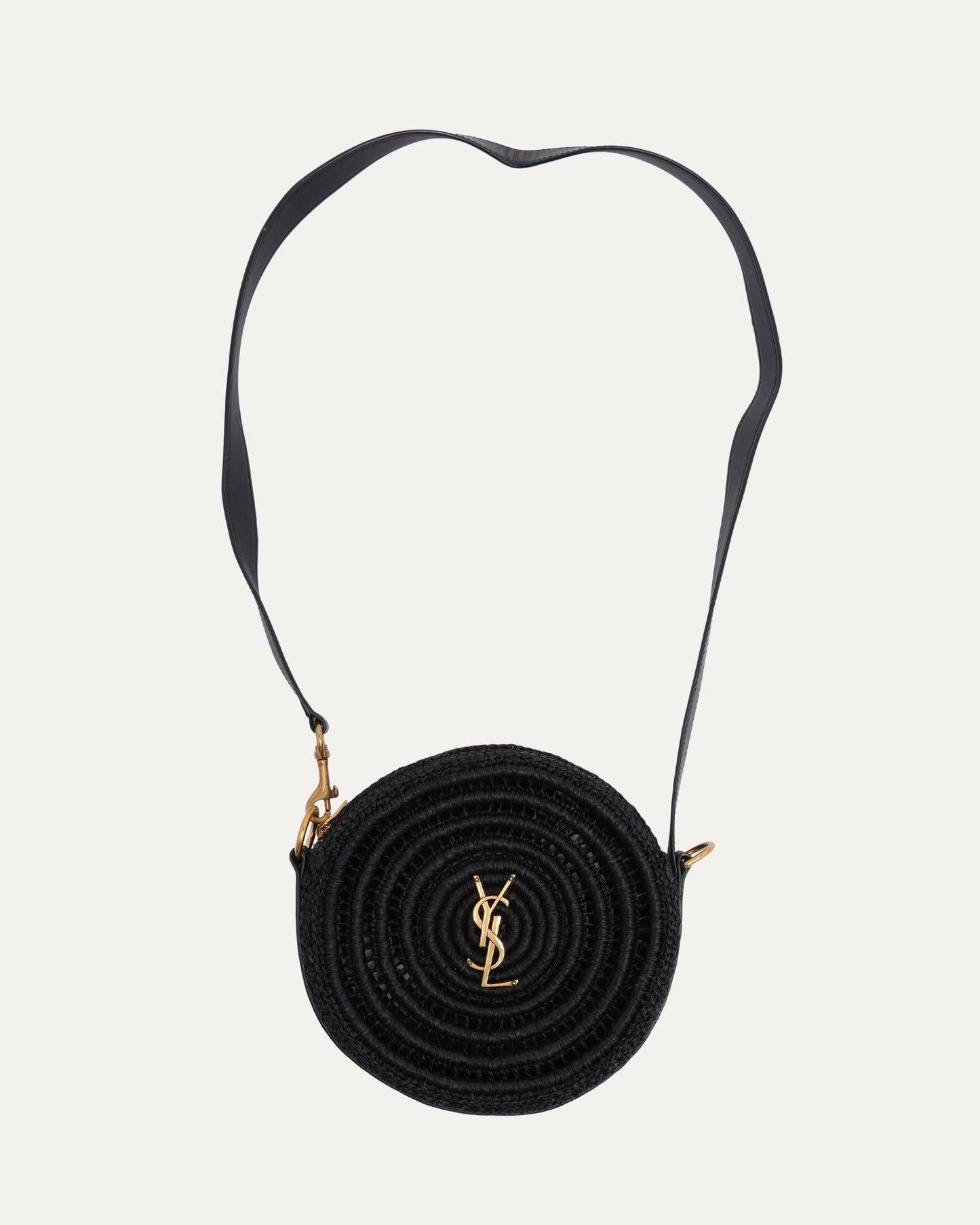 Raffia Round Shoulder Bag
