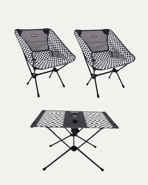 Supreme Helinox Chair One & Ultralight Table Set – Justin Reed