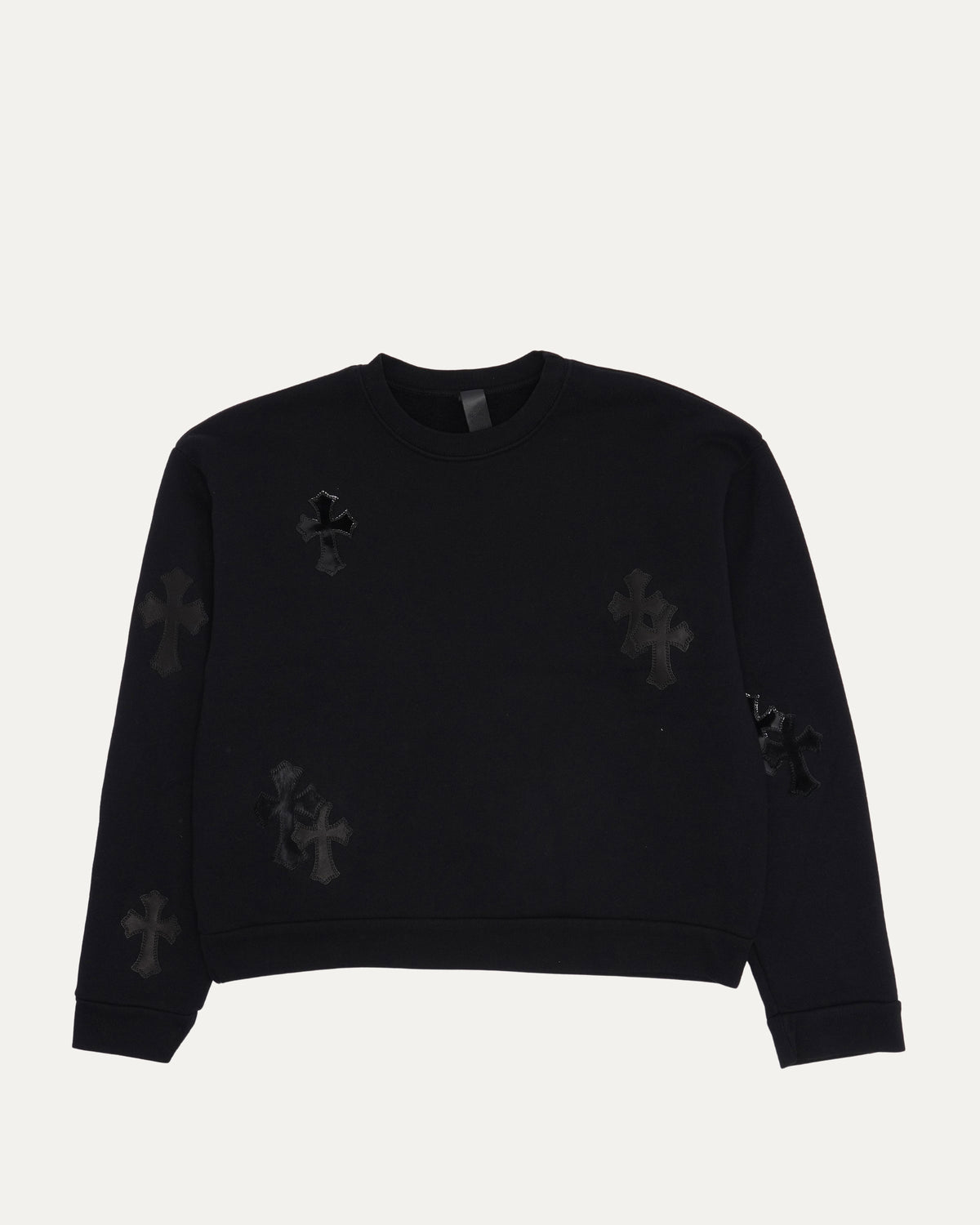 Paper Jam Cross Patch Crewneck Sweatshirt