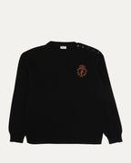 Crest Applique Sweater