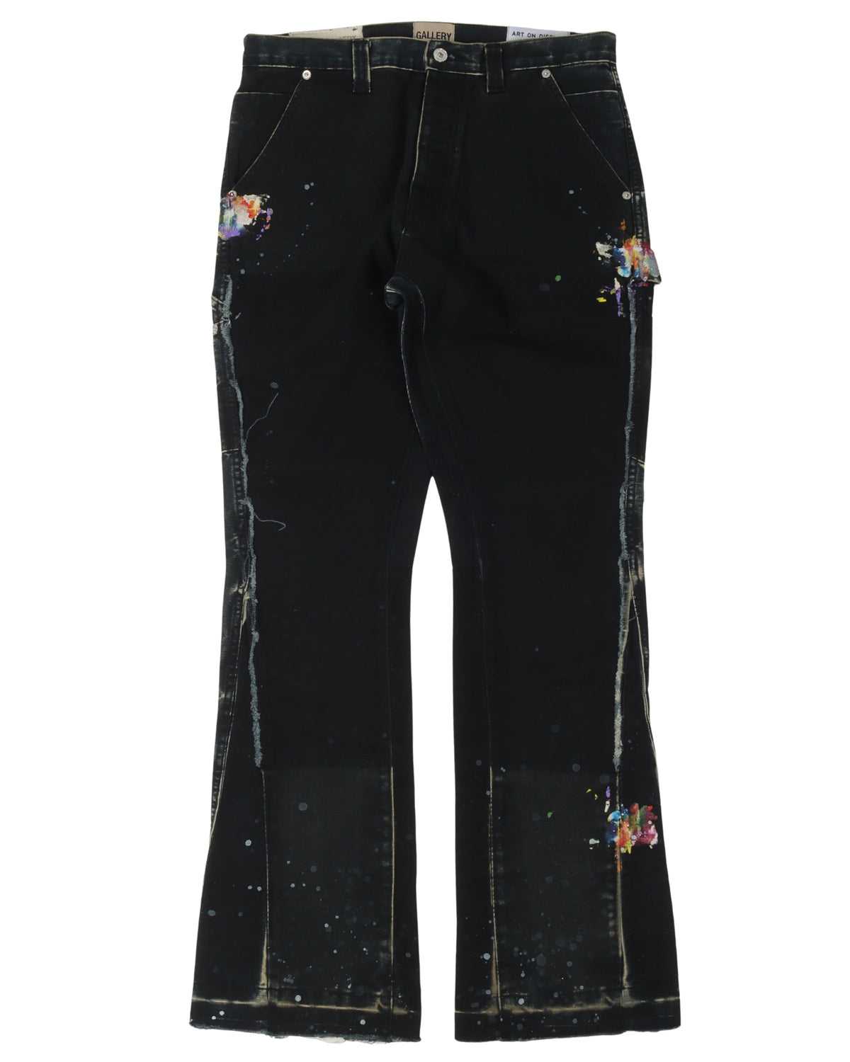 La Flare Double Knee Carpenter Pants