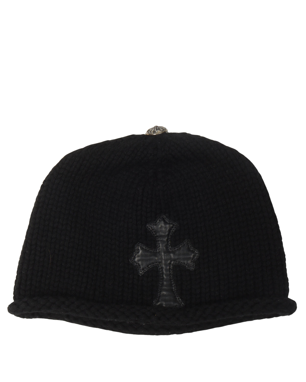 Cross Patch Cashmere Beanie