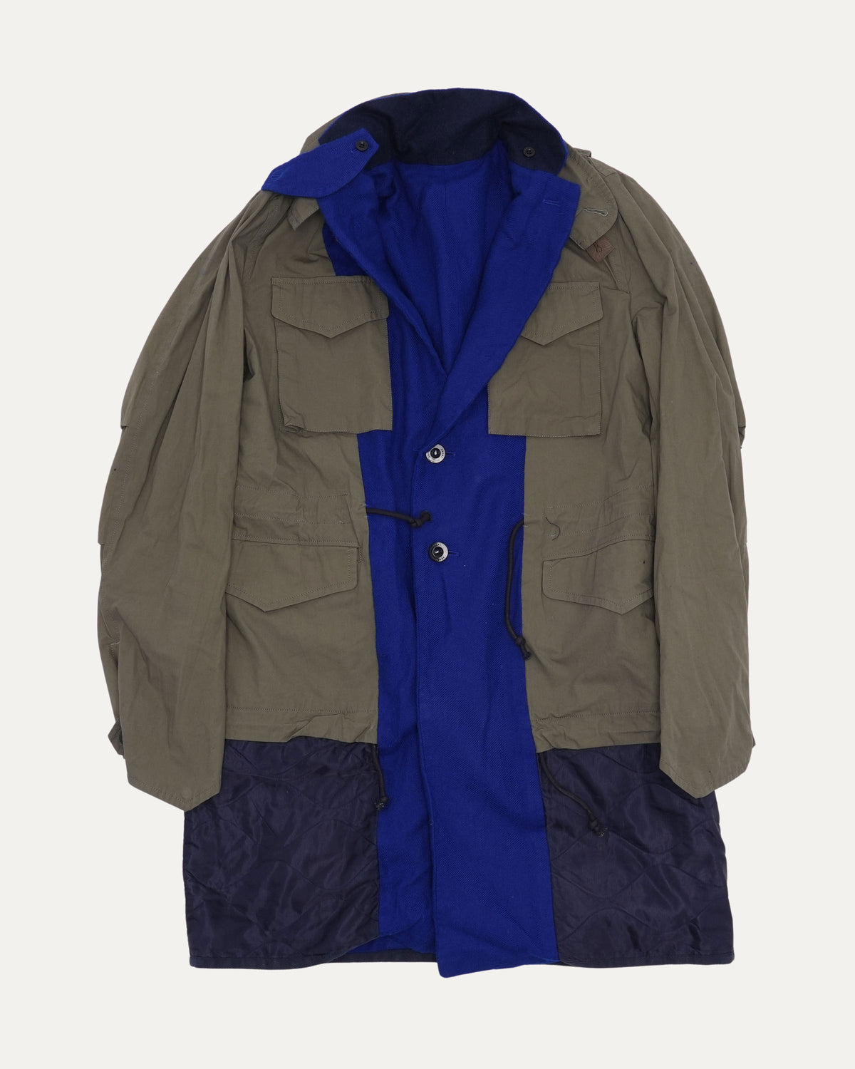 Solid Shrivel Reversible Coat