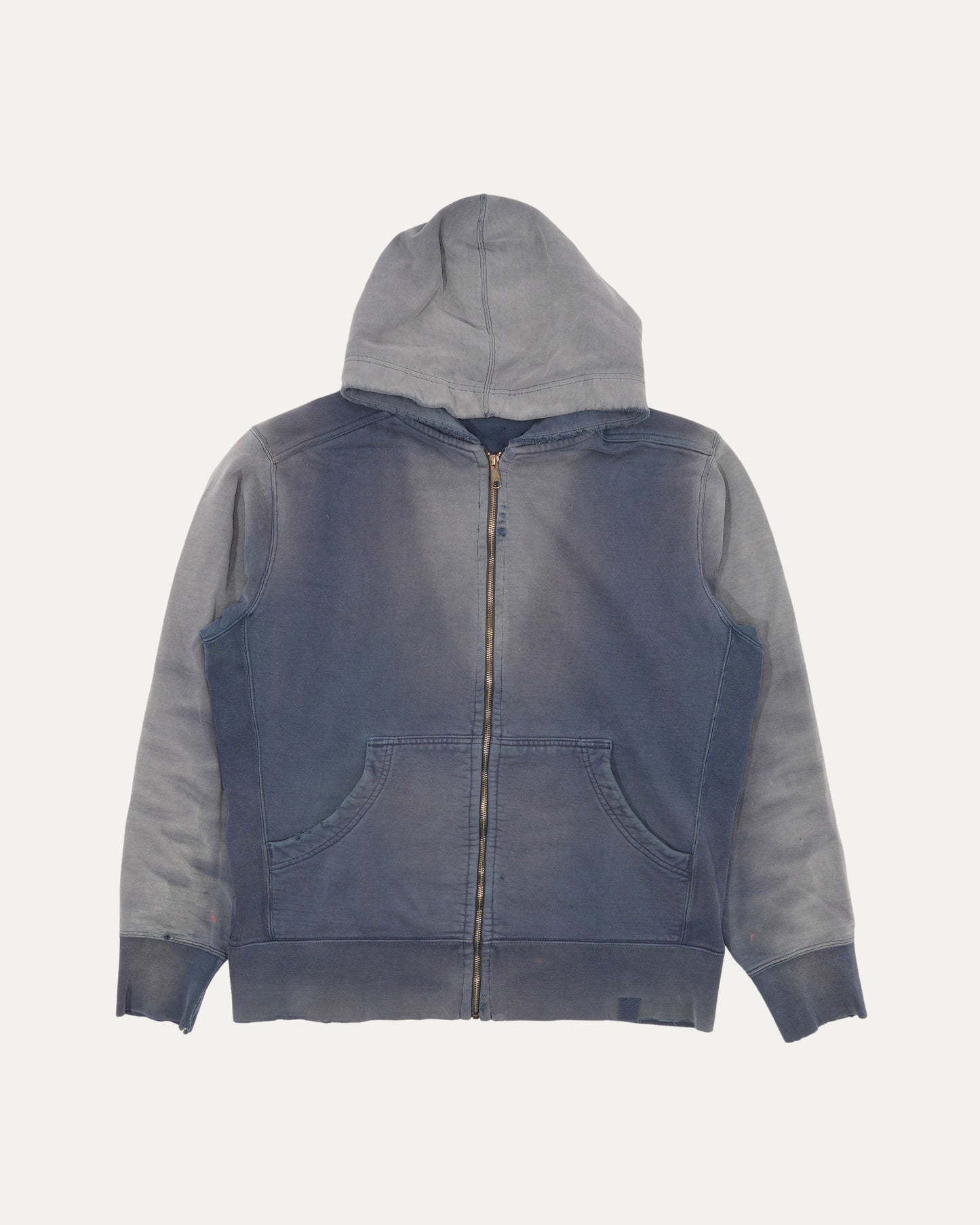Sun Faded Zip Up Hoodie