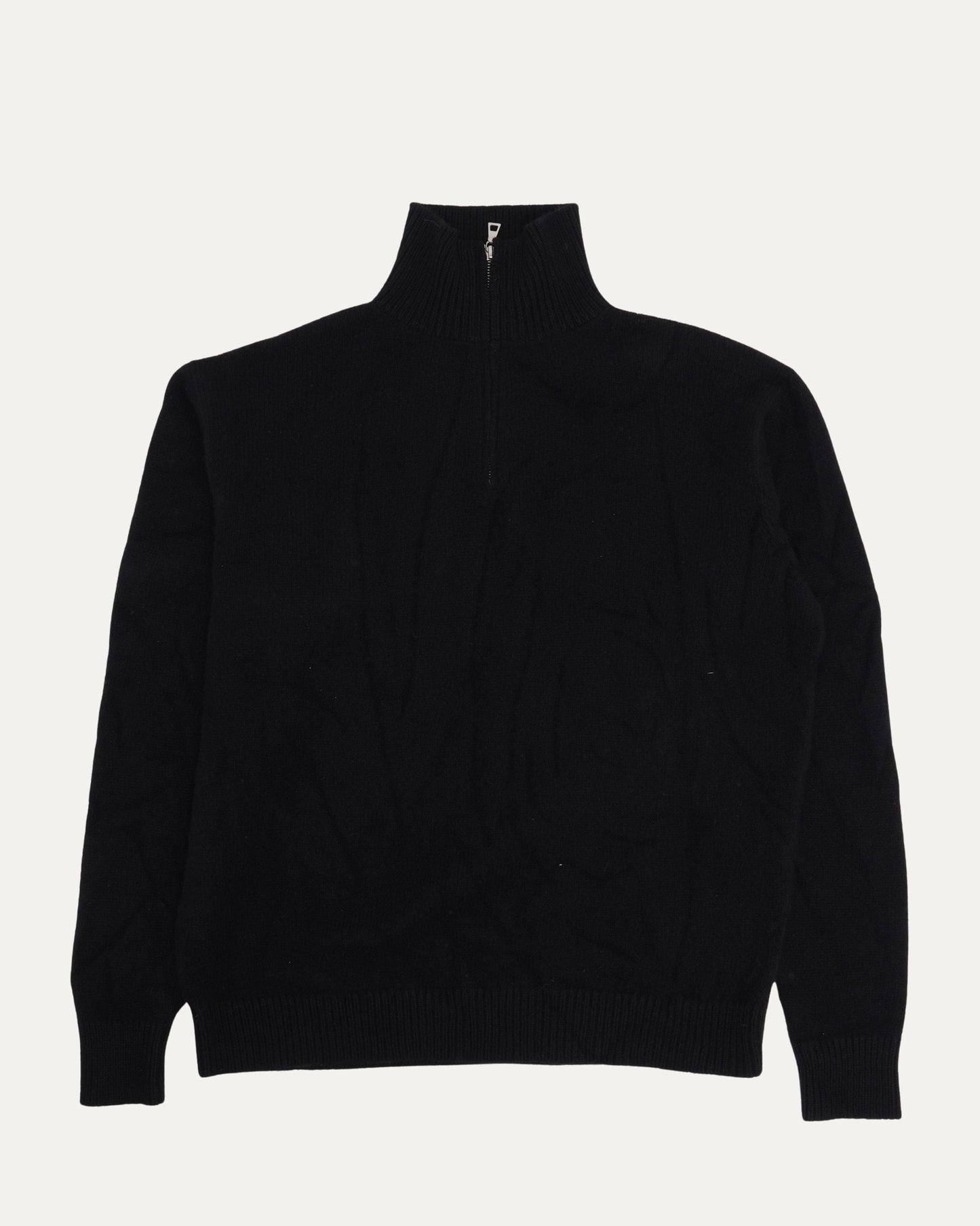 Cashmere Quarter Zip Sweater