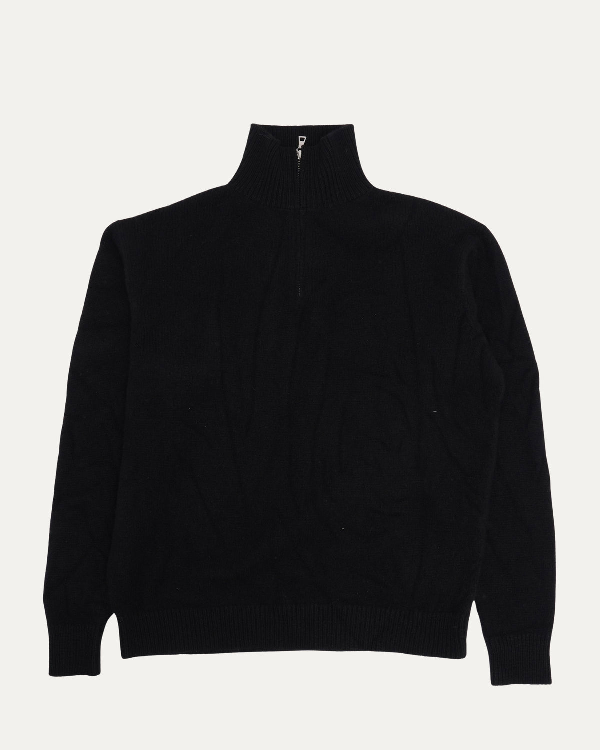 Cashmere Quarter Zip Sweater