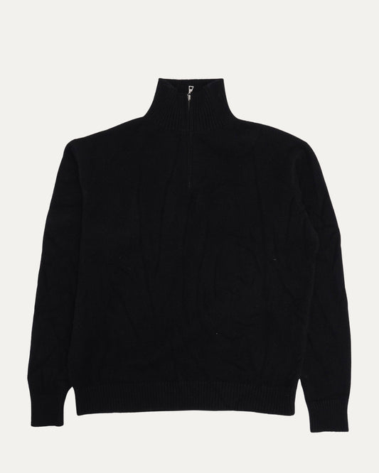 Cashmere Quarter Zip Sweater