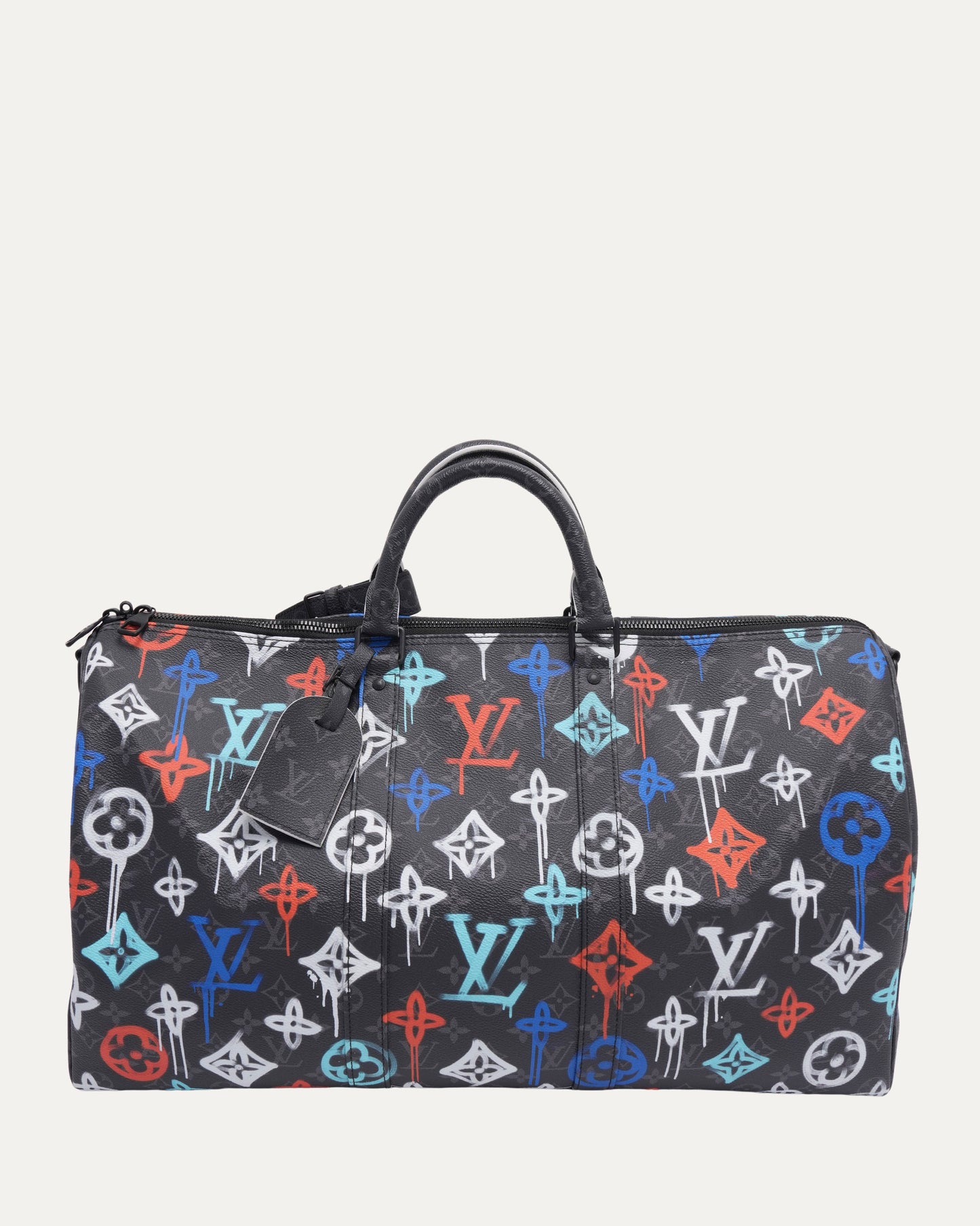Graffiti Monogram Keepall Bandoulière 50