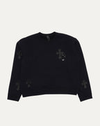 Cross Patch Crewneck Sweatshirt