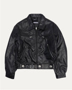 Studded Scorpio Rising Leather Jacket