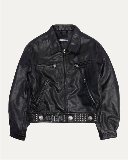 Studded Scorpio Rising Leather Jacket
