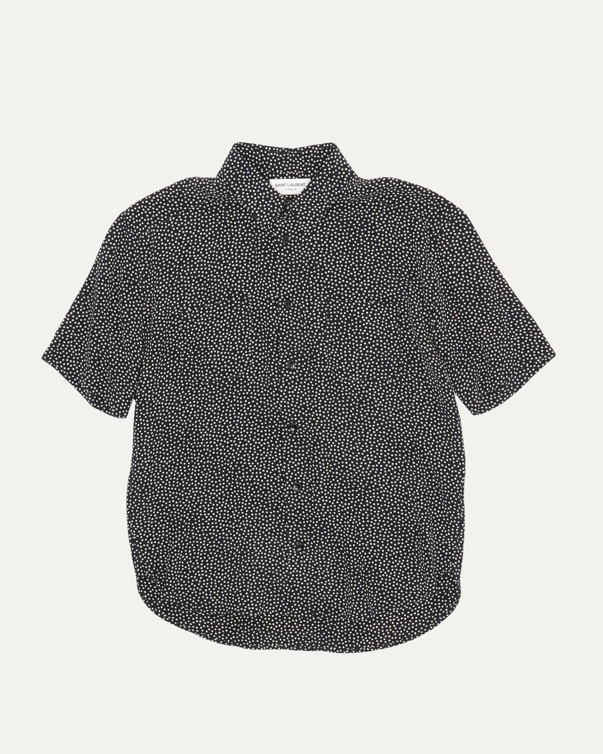 Dot Pattern Silk Shirt