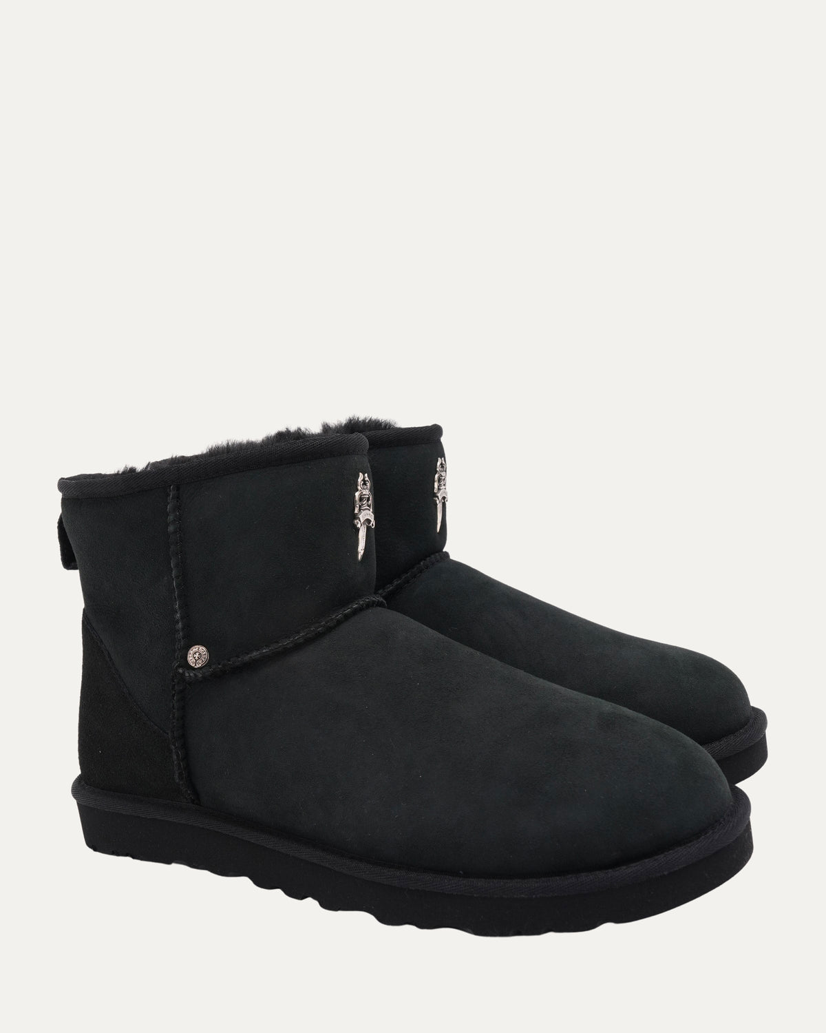 Dagger Embellished Short Ugg Boots