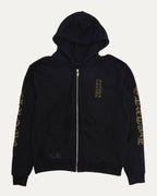 Vertical Logo Zip Up Hoodie