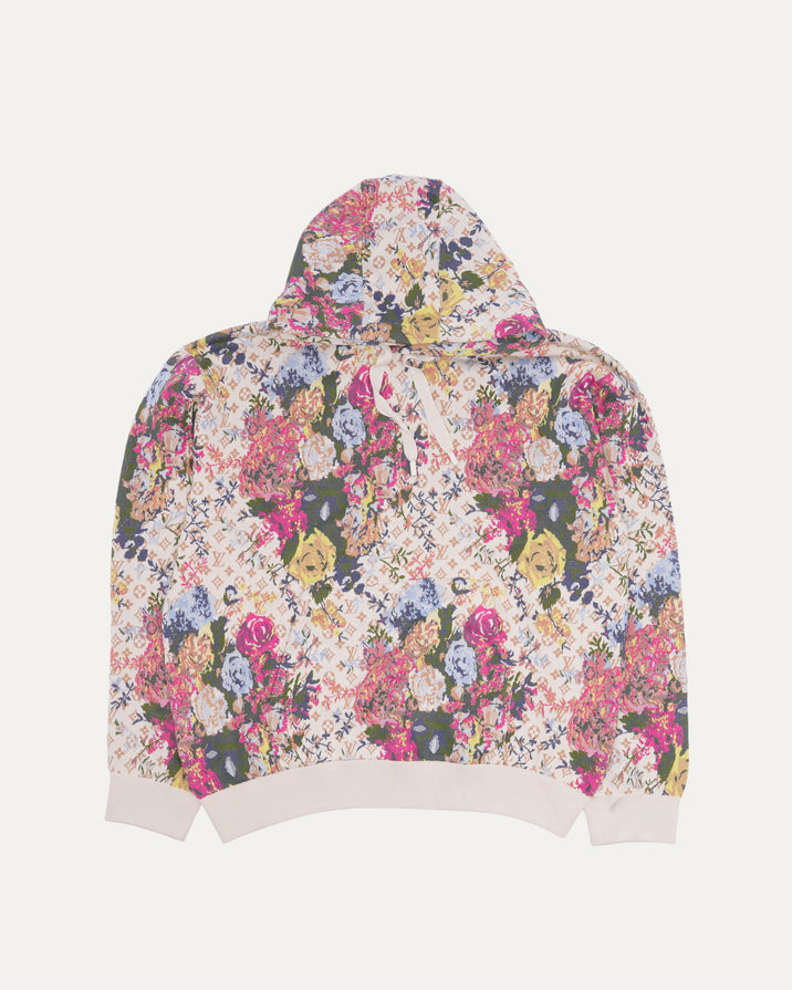 Floral Monogram Jacquard Hoodie