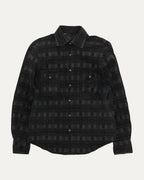 Plus Cross Leather Shirt