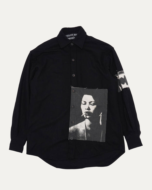 Prostitute Patchwork Wool Jacket