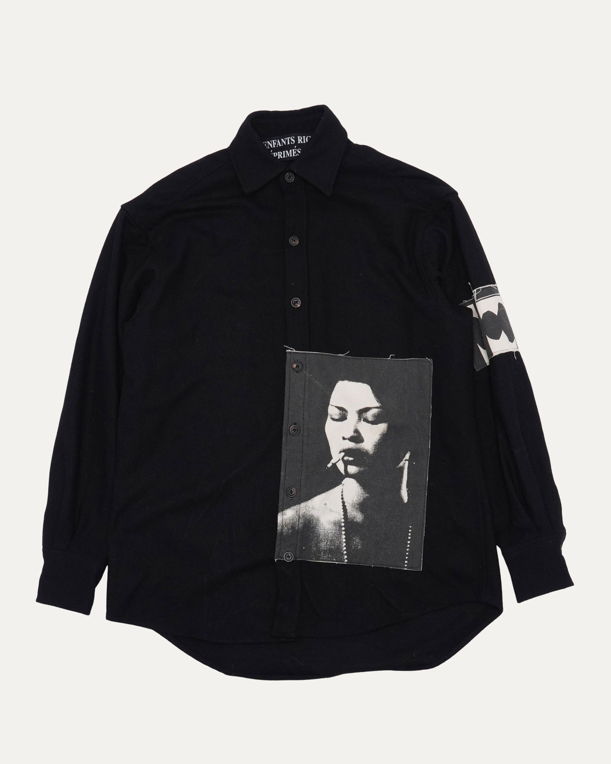 Prostitute Patchwork Wool Jacket