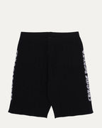 Intarsia Spell Out Bike Shorts