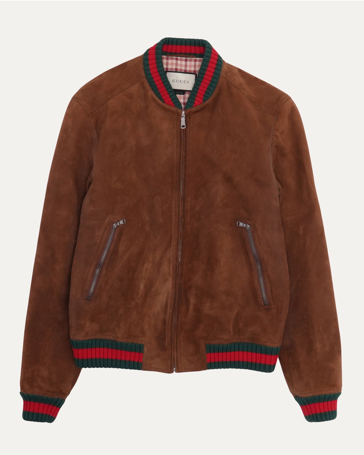 Suede Bomber Jacket