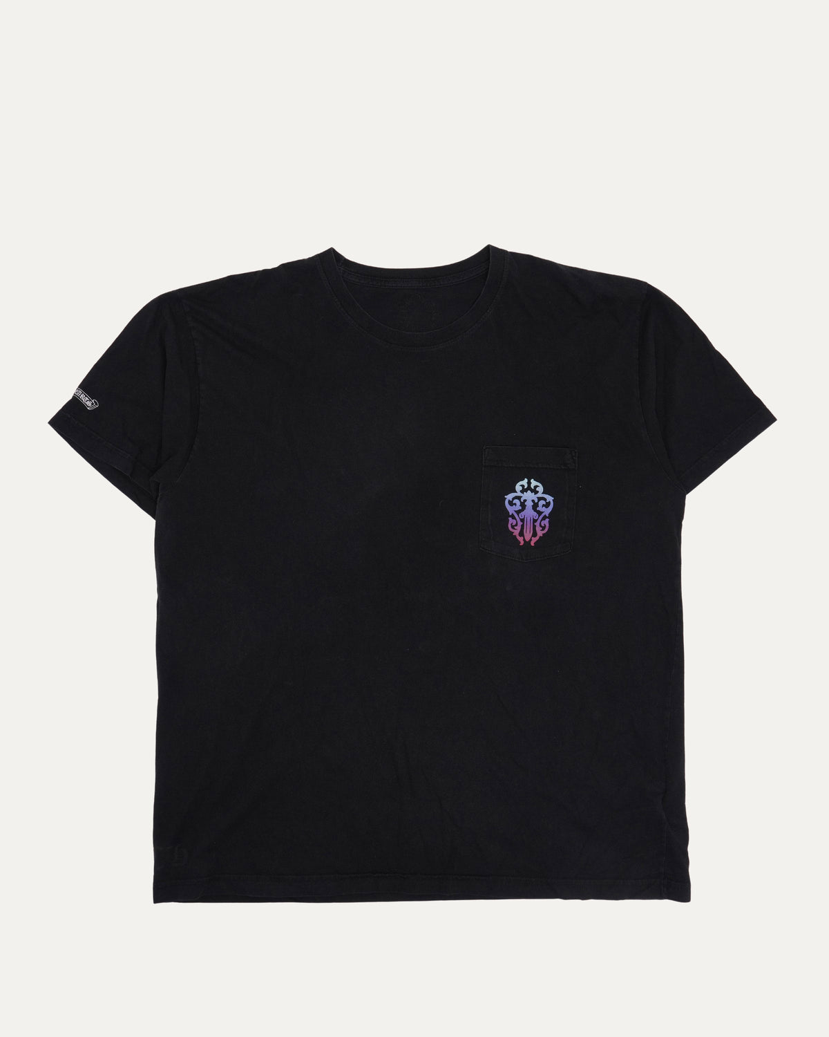 Gradient Vine Dagger Pocket T-Shirt