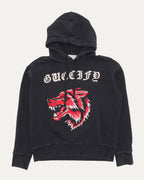 Wolf Applique Hoodie