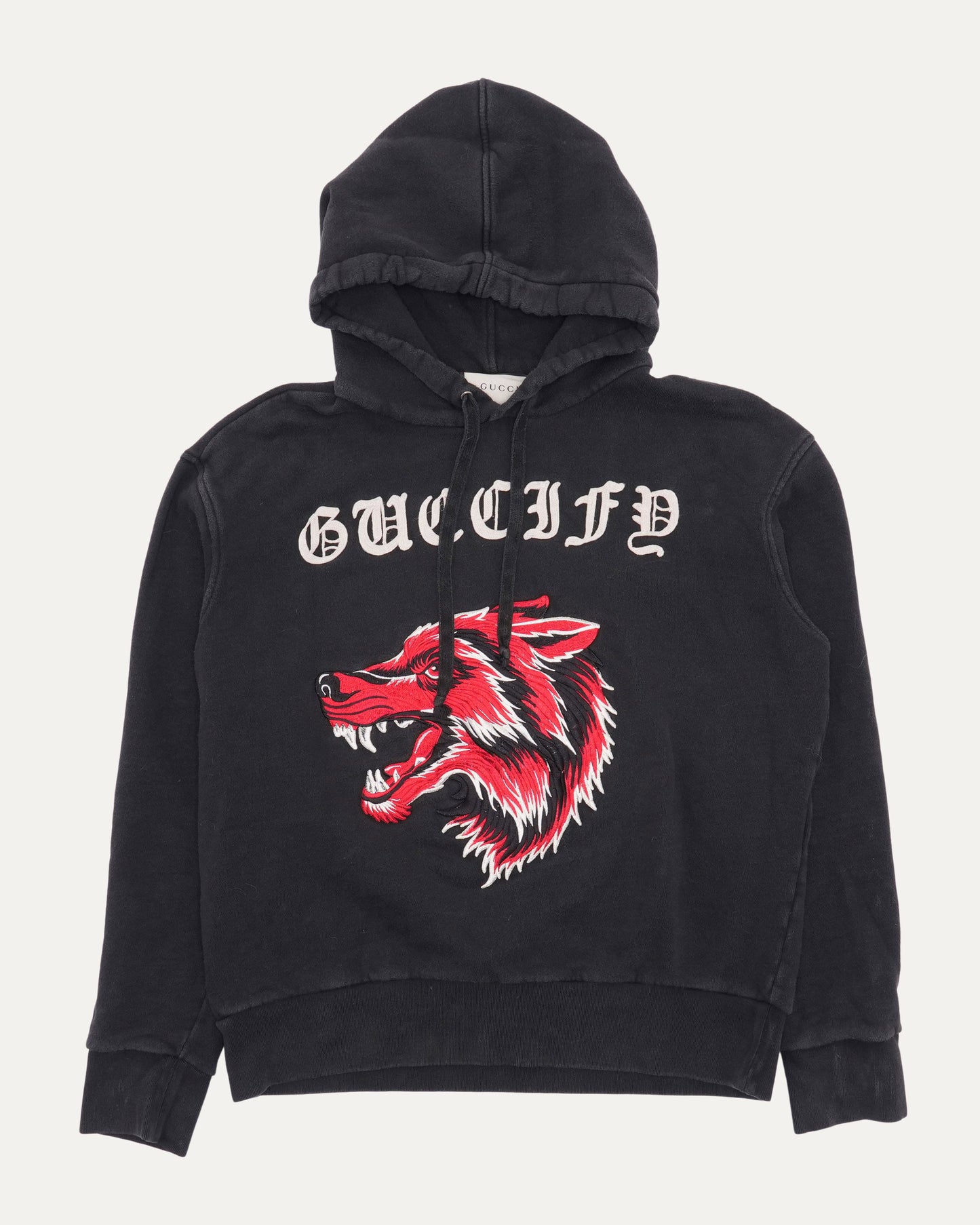 Wolf Applique Hoodie