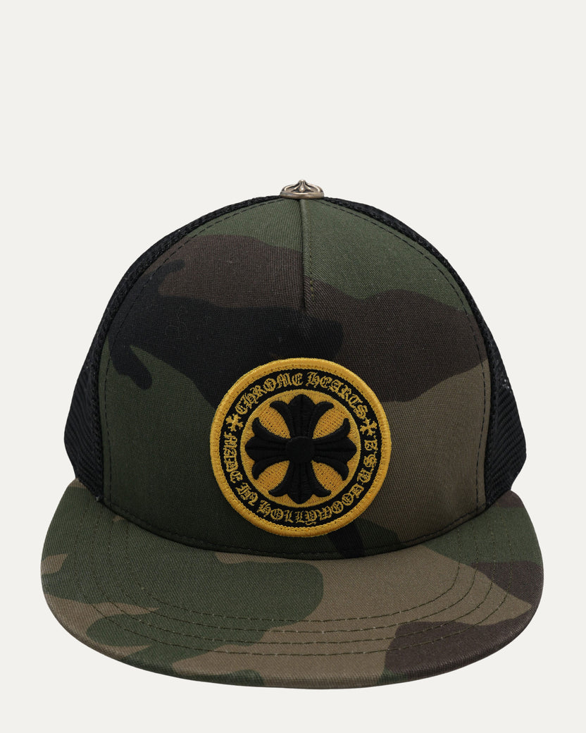 Camouflage Plus Cross Trucker Hat