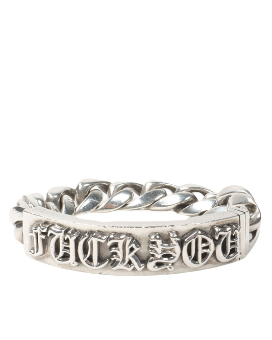 "FUCK YOU" ID Bracelet