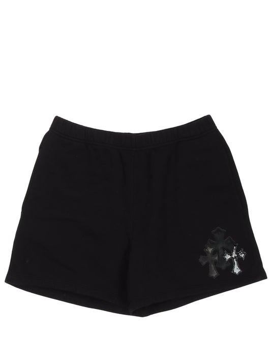 Cemetery Cross Patch Sweatshorts