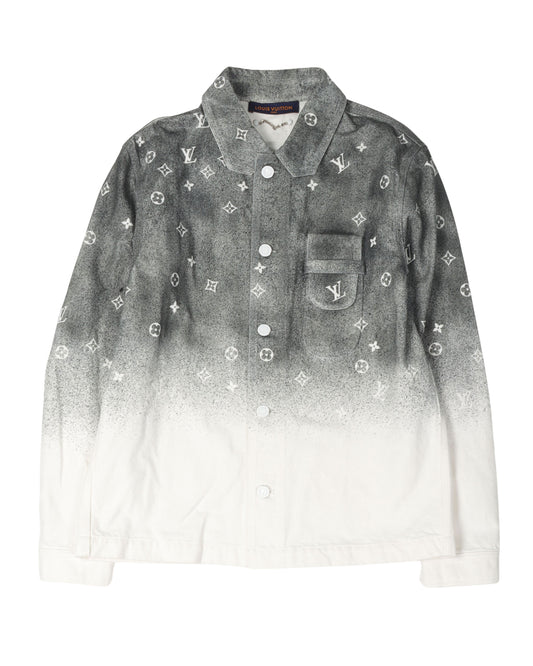 Gradient Monogram Canvas Shirt