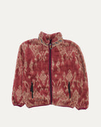 Java Kasuri Fleece Zip Blouson