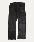 Leather Flare Pants