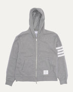 Mesh Lined 4Bar Zip Hoodie