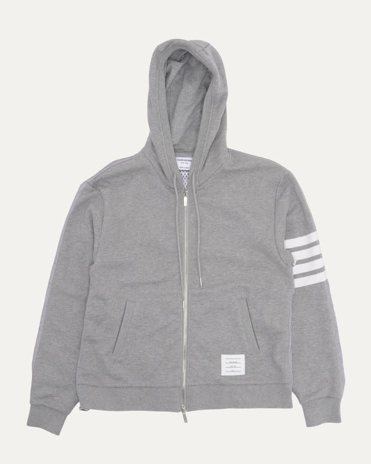 Mesh Lined 4Bar Zip Hoodie
