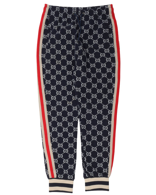 GG Monogram Side Stripe Sweatpants