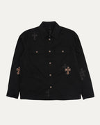 Cross Patch Work Dog Shirt