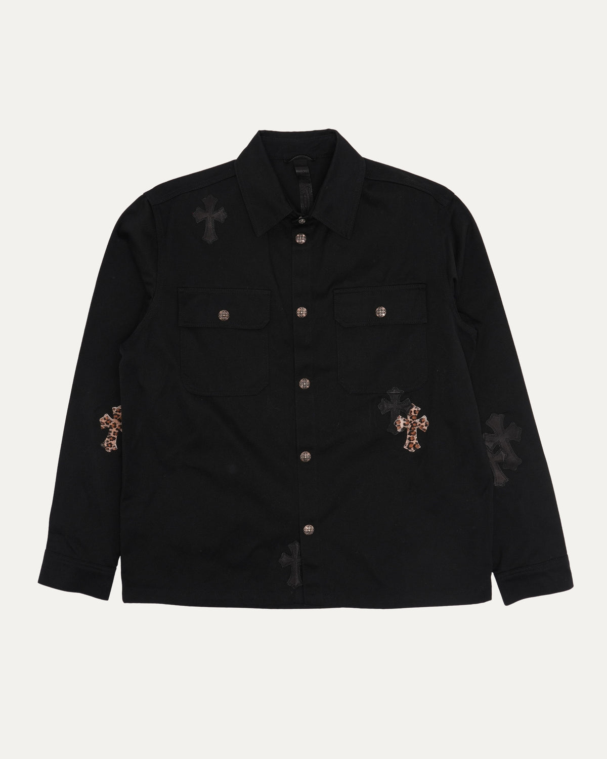 Cross Patch Work Dog Shirt