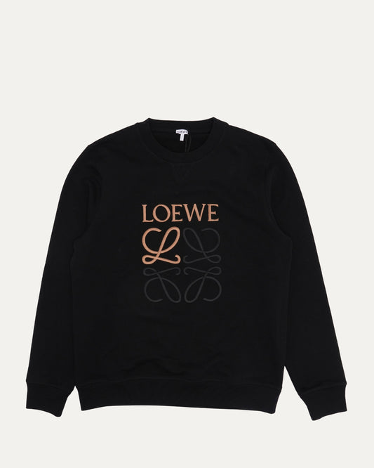 Anagram Embroidered Crewneck Sweatshirt