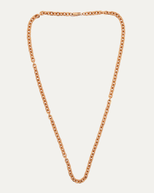 Gold Paper Chain Necklace