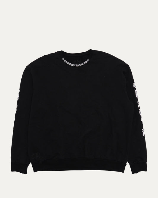Neck Logo Crewneck Sweatshirt