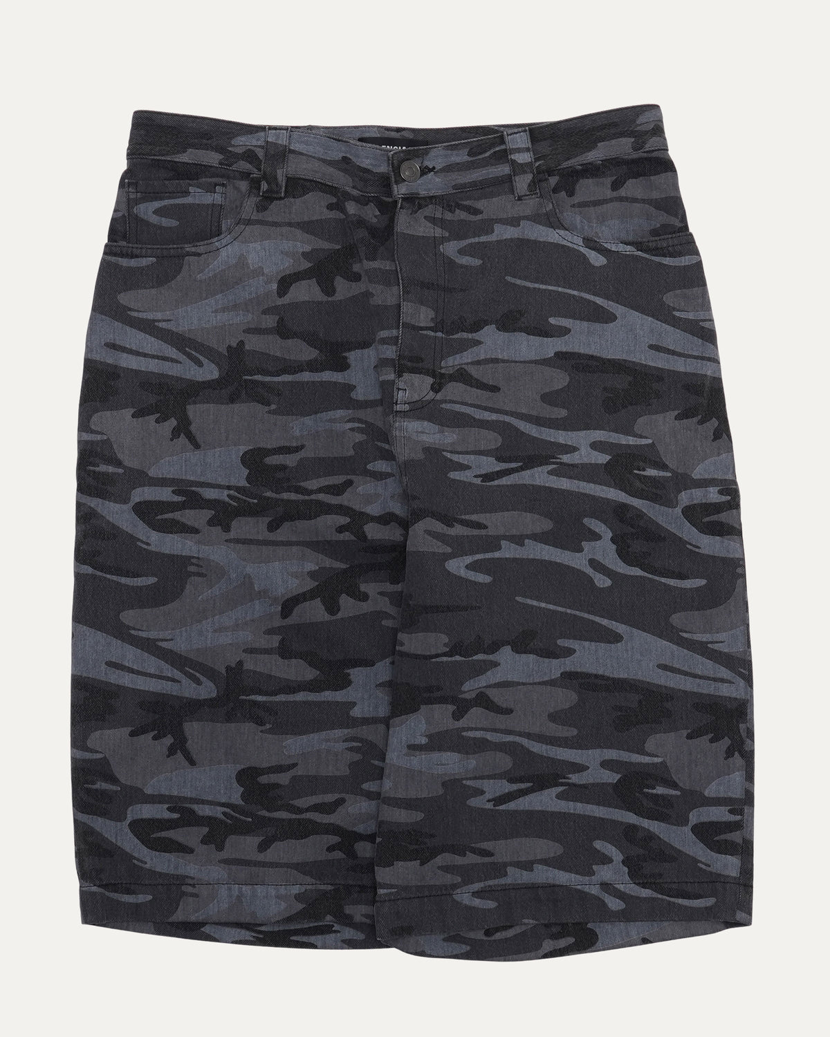 Camouflage Jeans Shorts