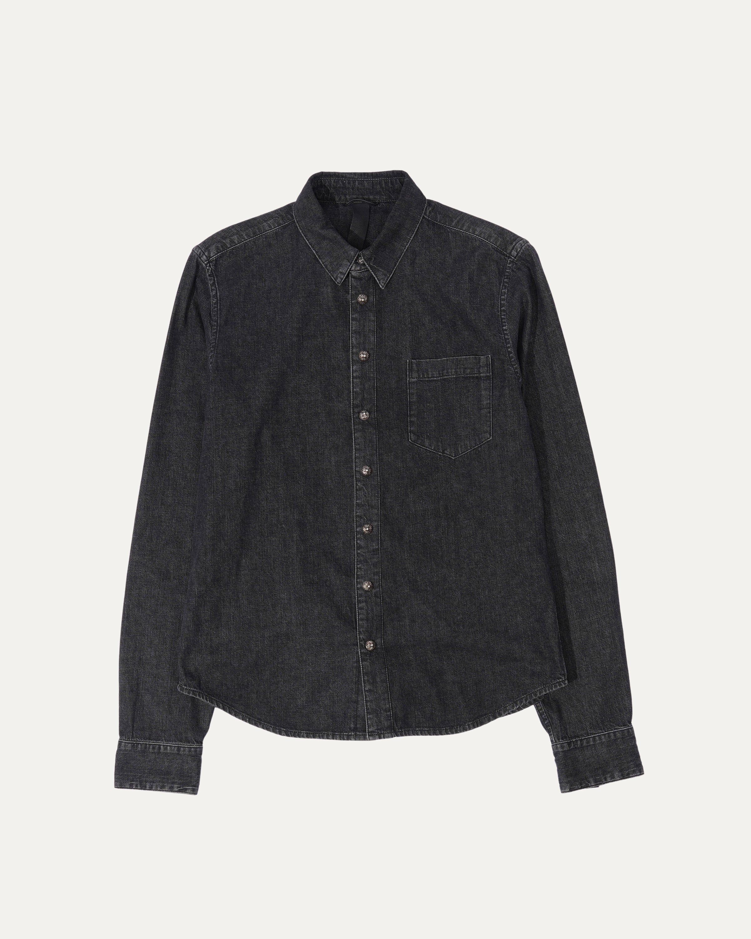 Cross Patch Denim Shirt