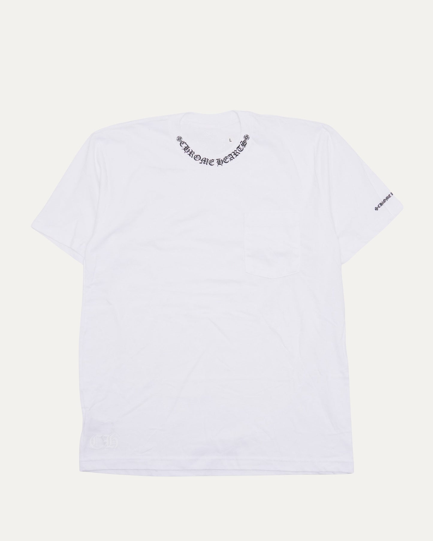 Neck Logo Pocket T-Shirt