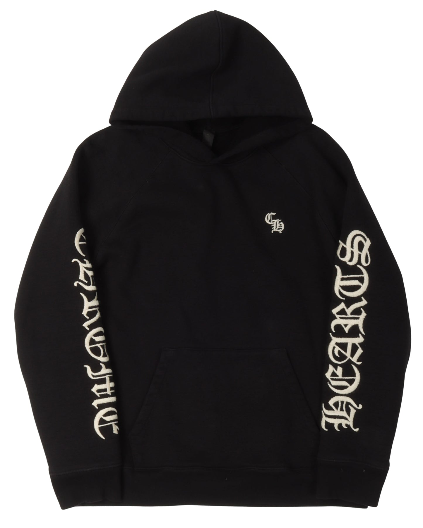 Embroidered Logo Hoodie