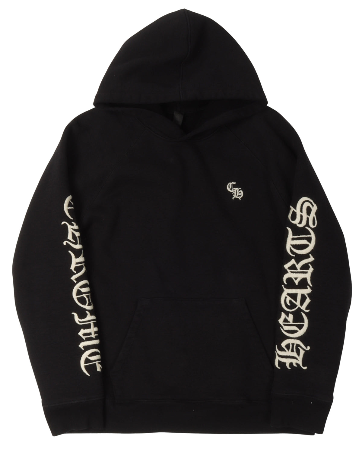 Embroidered Logo Hoodie