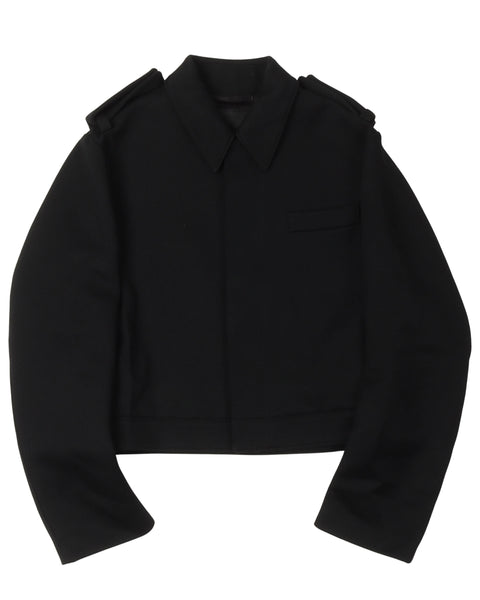 Prada Cropped Wool Jacket – Justin Reed
