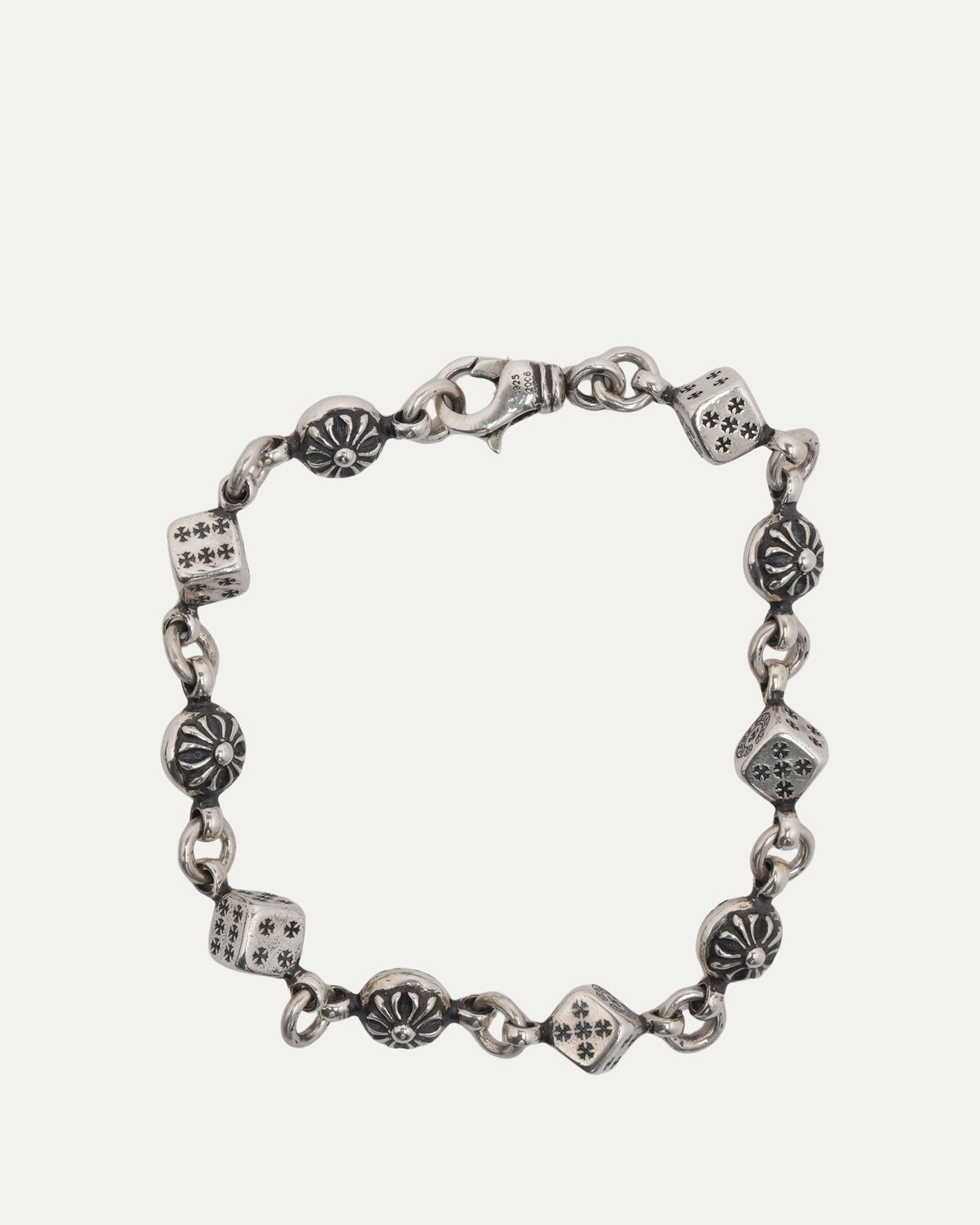 Dice and Plus Ball Bracelet