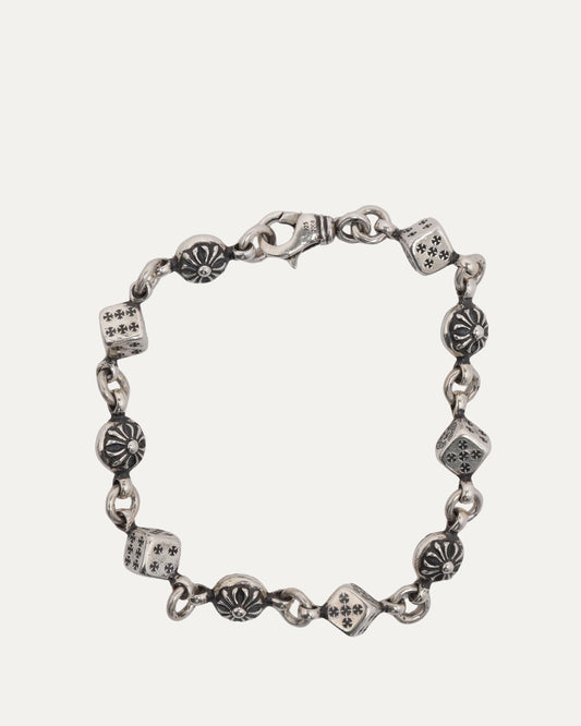 Dice and Plus Ball Bracelet